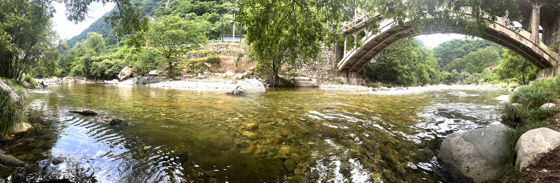 秦岭山的水