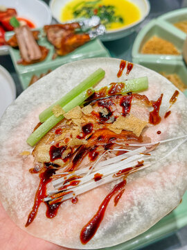 春卷包北京烤鸭