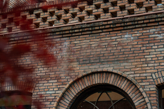 红砖墙建筑