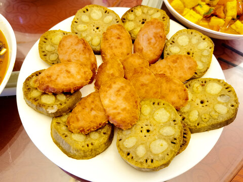 油炸藕片