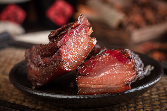 烟熏腊肉五花肉