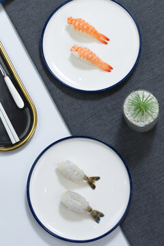 玻璃虾寿司熟虾寿司
