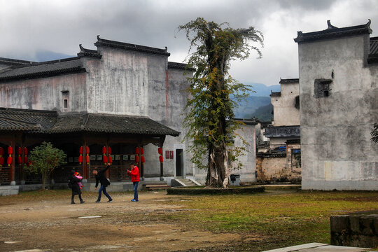 黄山宏村书画院