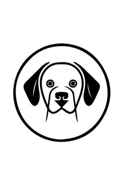 狗狗头像宠物logo设计