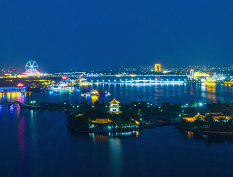 东昌湖夜景