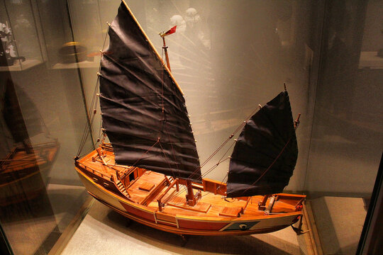 宁波帆船模型