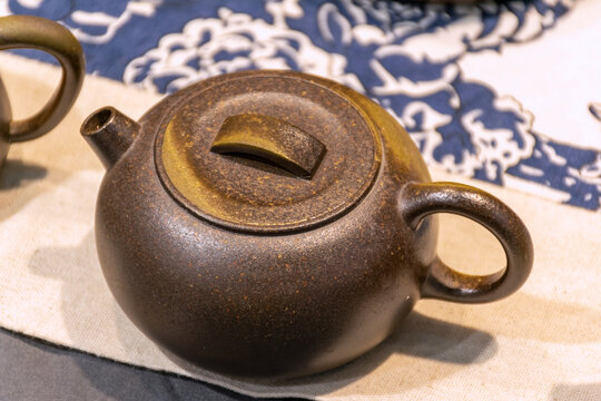 柴烧茶壶