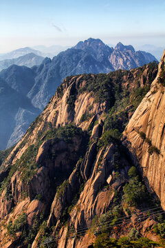 黄山山峦