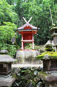 日本奈良公园春日大社神龛