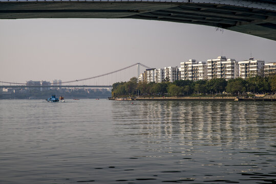 城市河流桥梁