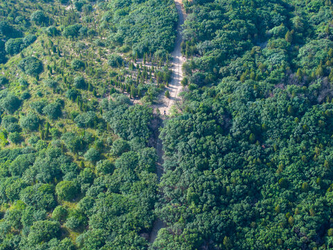 济南白云山越野路