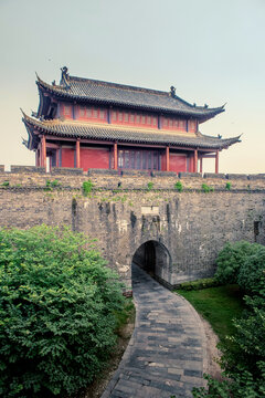 荆州古城拱极门