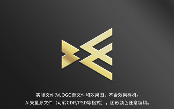 W字母LOGO标志设计