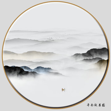 意境山水画