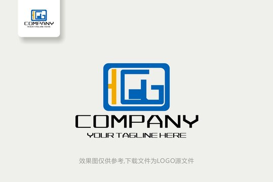 IG字母电子化工网站logo