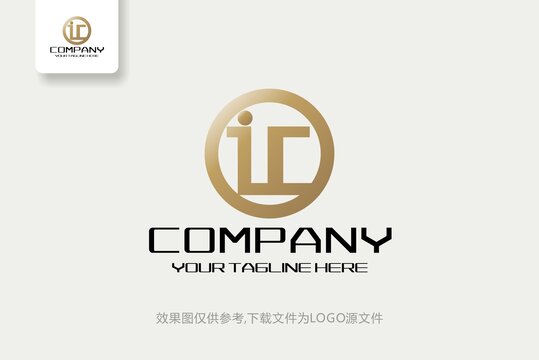 I字母标志时尚创意LOGO