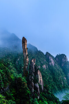 三清山巨蟒峰风光