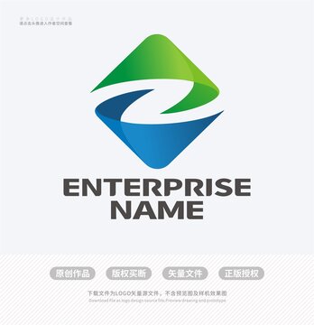 Z字母开发区LOGO标志设计