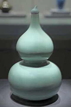 豆青釉葫芦瓶