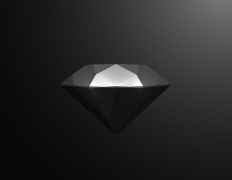 黑色哑光钻石元素