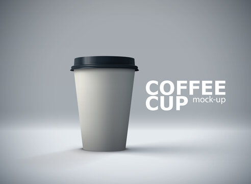 三维纸咖啡杯模型设计