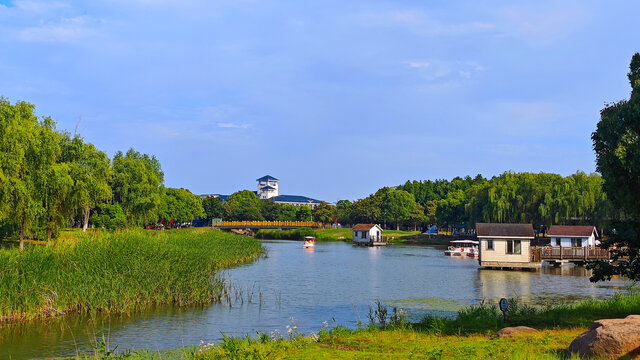 湖景