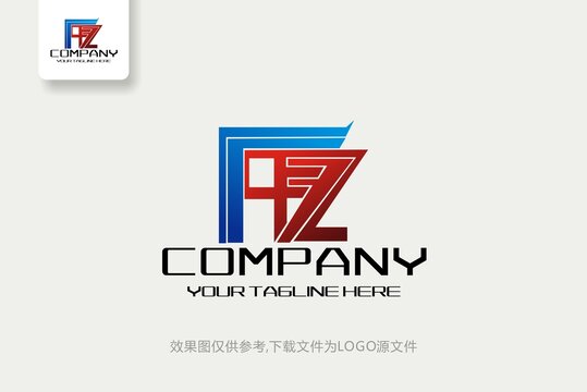 FZ标志科技电子ITlogo
