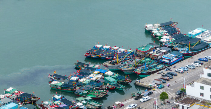 海南潭门渔港