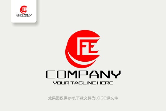 FE标志FE字母logo