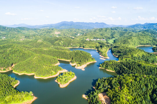 湖光山色