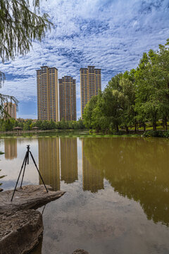 小区水景