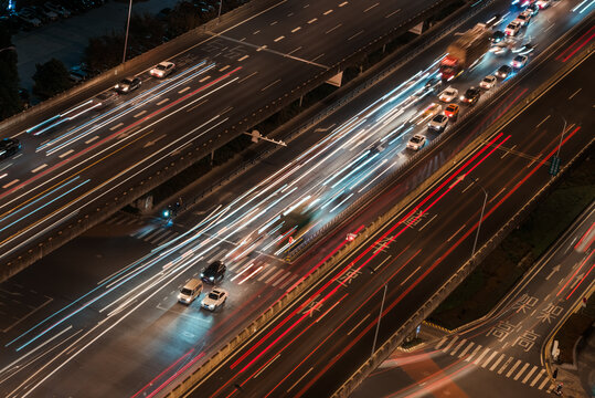 城市道路车流