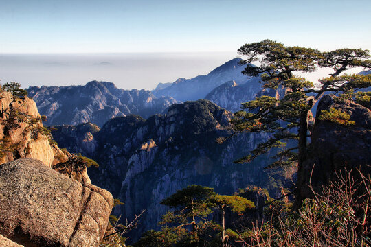 黄山晨色