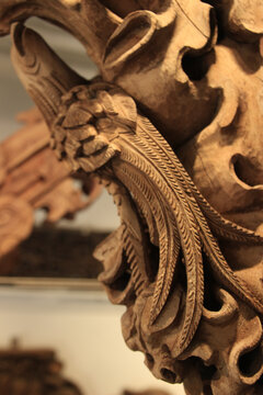 北京法原博物馆木质建筑细节