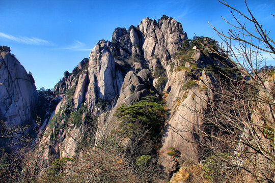 黄山山川美景