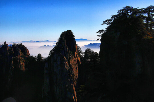 黄山之巅黄山美景