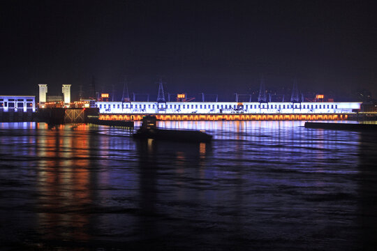 葛洲坝夜景