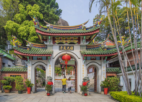 厦门鼓浪屿日光岩寺寺门门楼