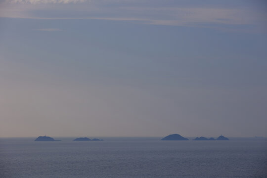 海面上的海岛