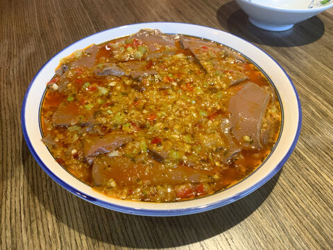 麻辣鸭血