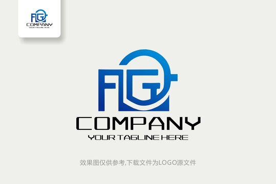 FG标志FG字母logo