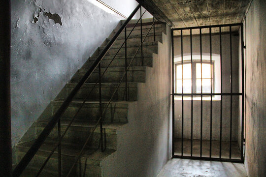 旅顺日俄监狱牢房楼梯