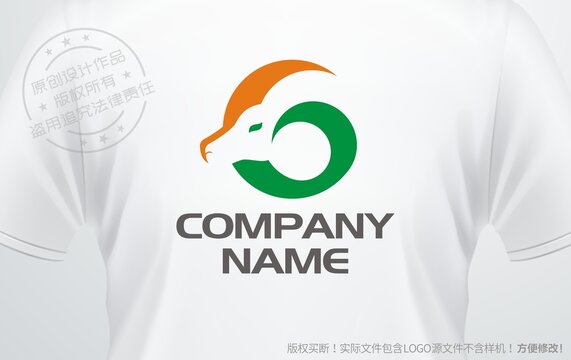 羊头logo山羊