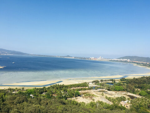 碧海蓝天海湾