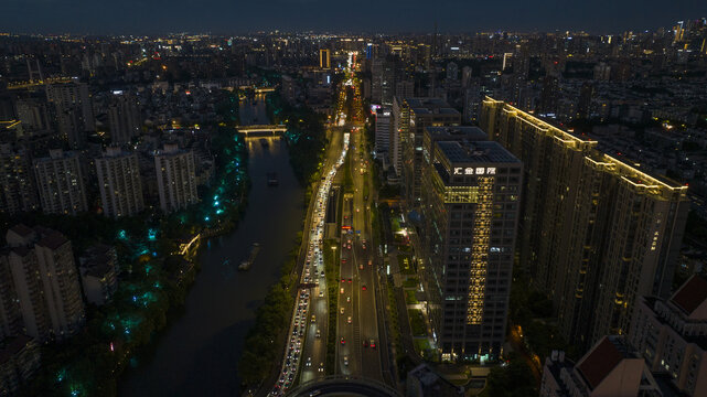 杭州大运河环城北路高架路