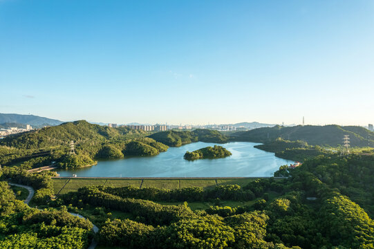 山林水库深圳龙岗龙口水库1