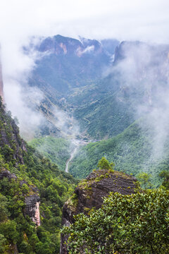 云南丽江老君山风光