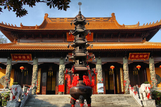 芜湖广济寺大雄宝殿