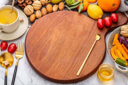 餐桌坚果水果木制托盘