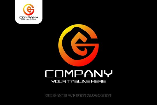 GE标志GE字母logo